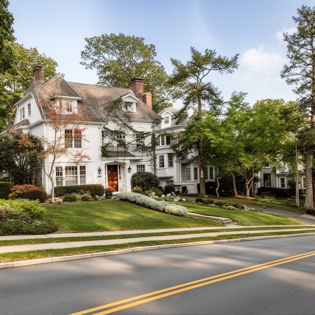 AI-generated illustration of Rumson, New Jersey, United States