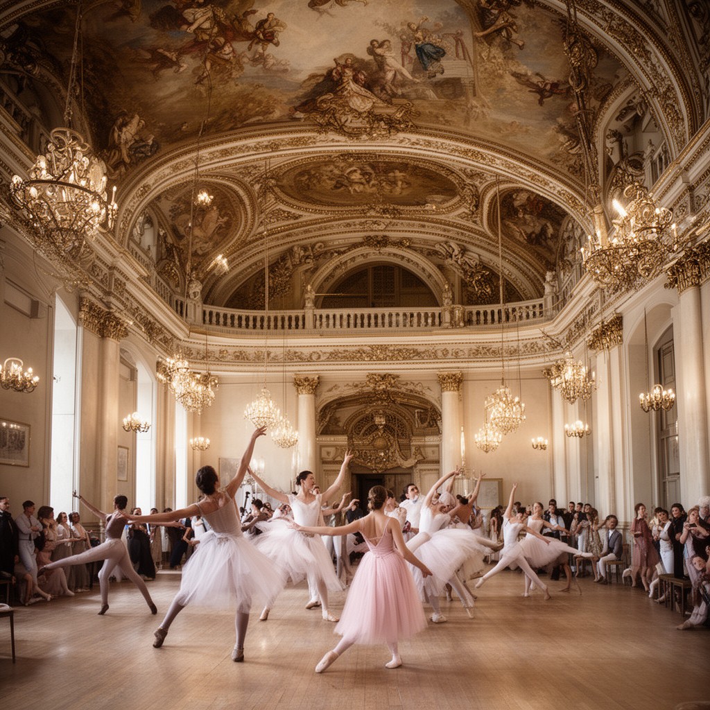 AI-generated illustration of Imperial Ballet School