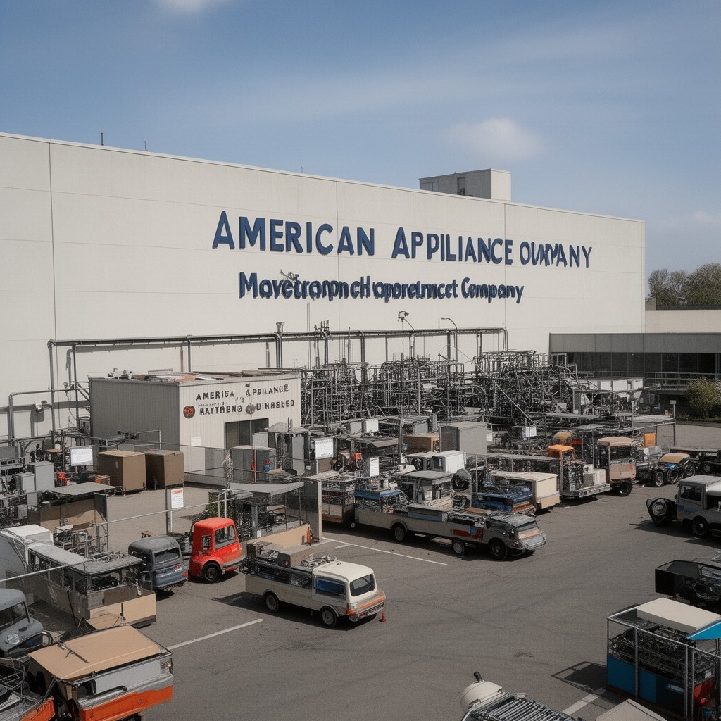 AI-generated illustration of American Appliance Company