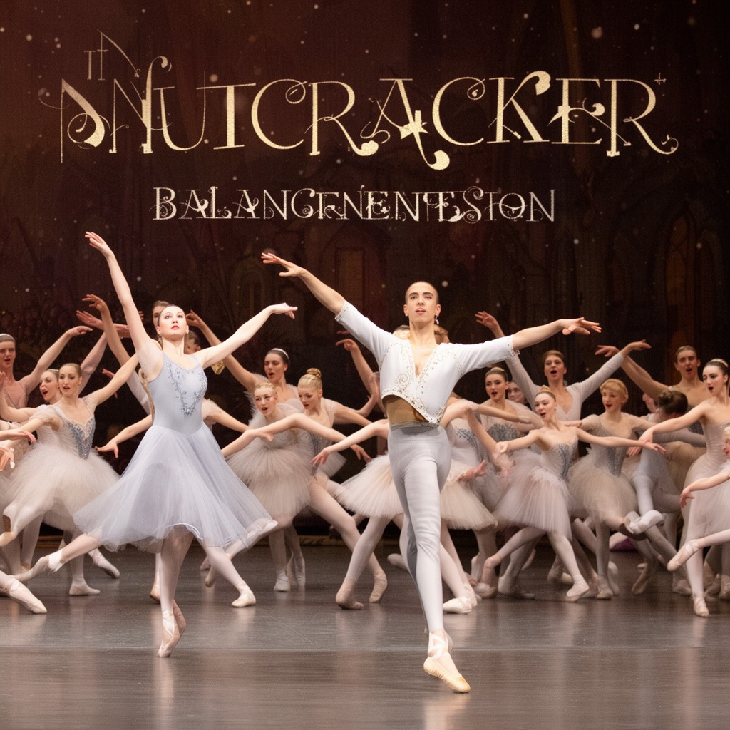 AI-generated illustration of The Nutcracker (Balanchine version)