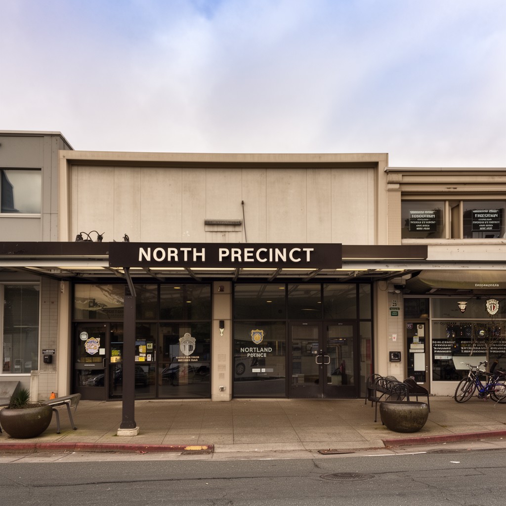 AI-generated illustration of North Precinct