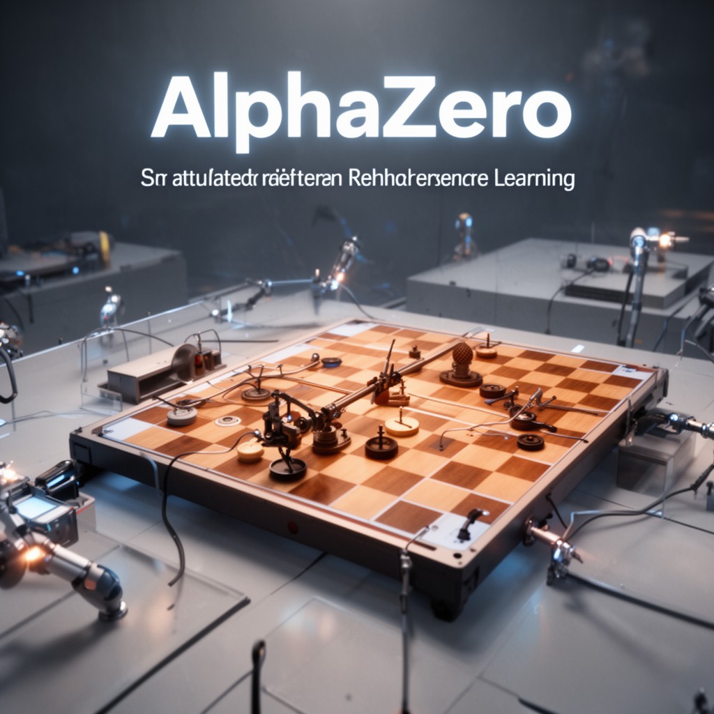 AI-generated illustration of AlphaZero
