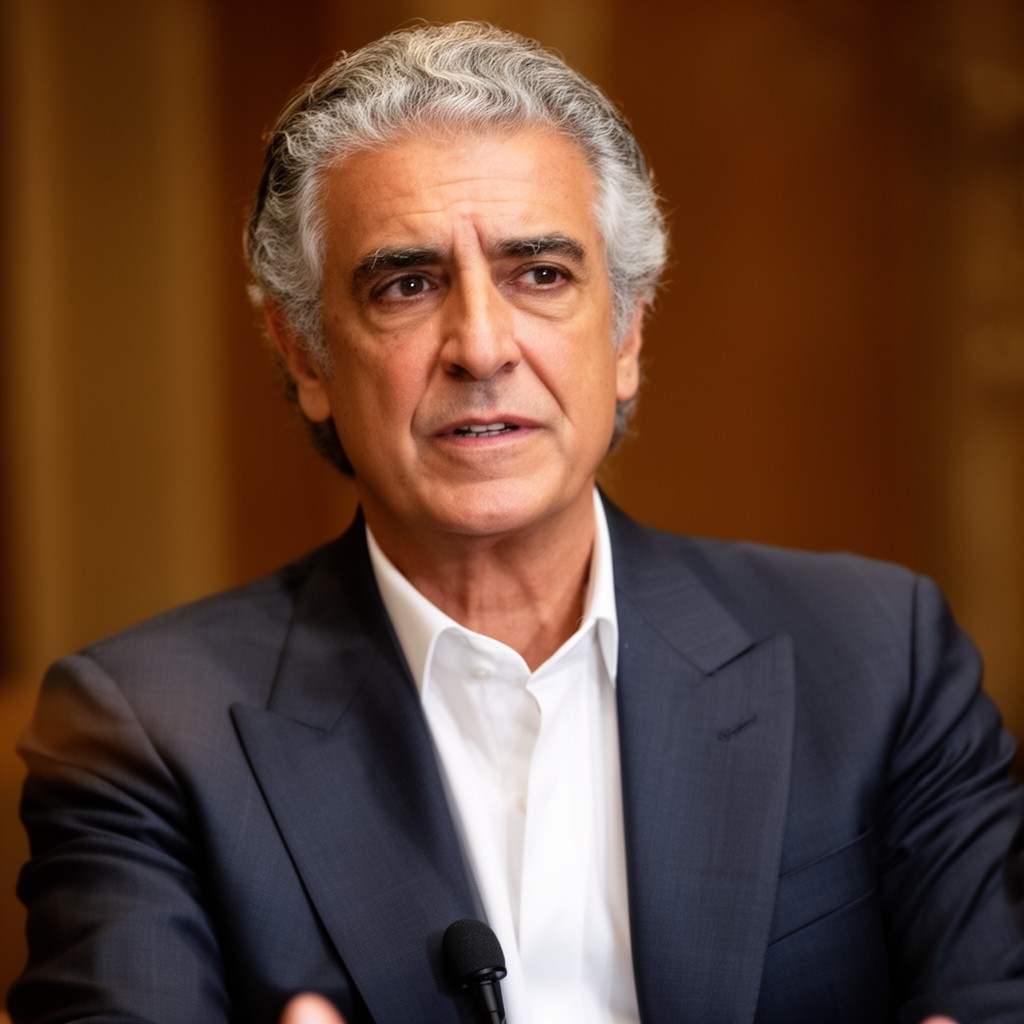 AI-generated illustration of Plácido Domingo