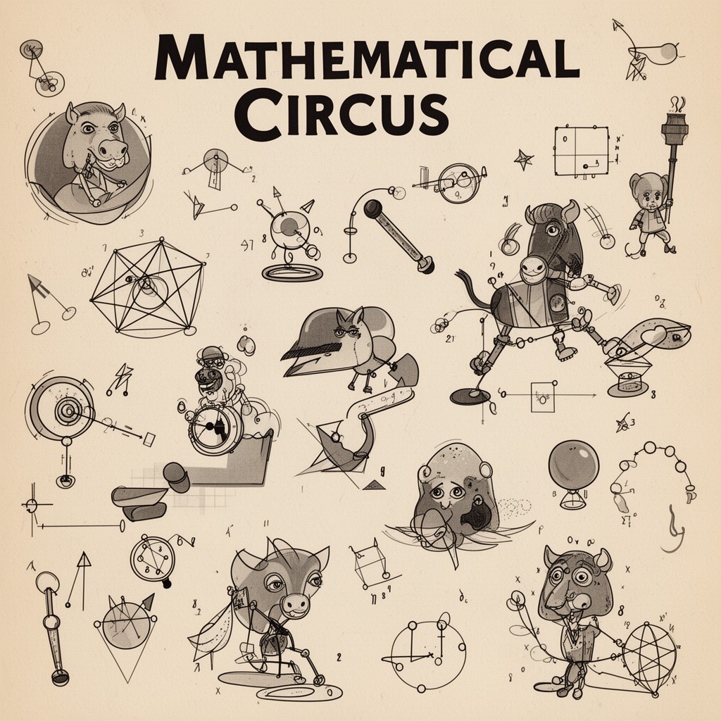 AI-generated illustration of Mathematical Circus