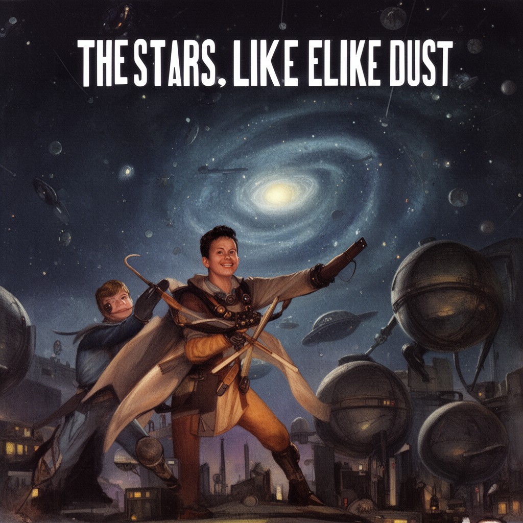 AI-generated illustration of The Stars, Like Dust