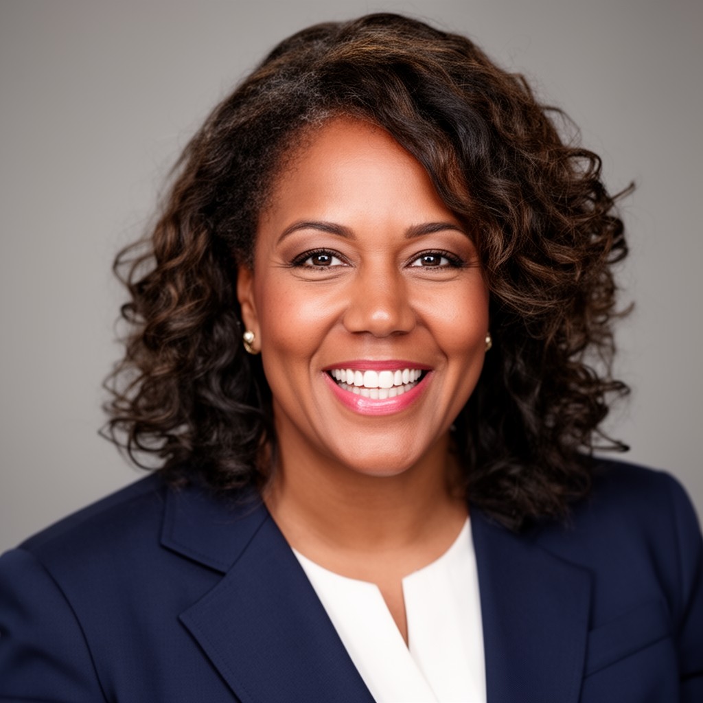 AI-generated illustration of Mellody Hobson