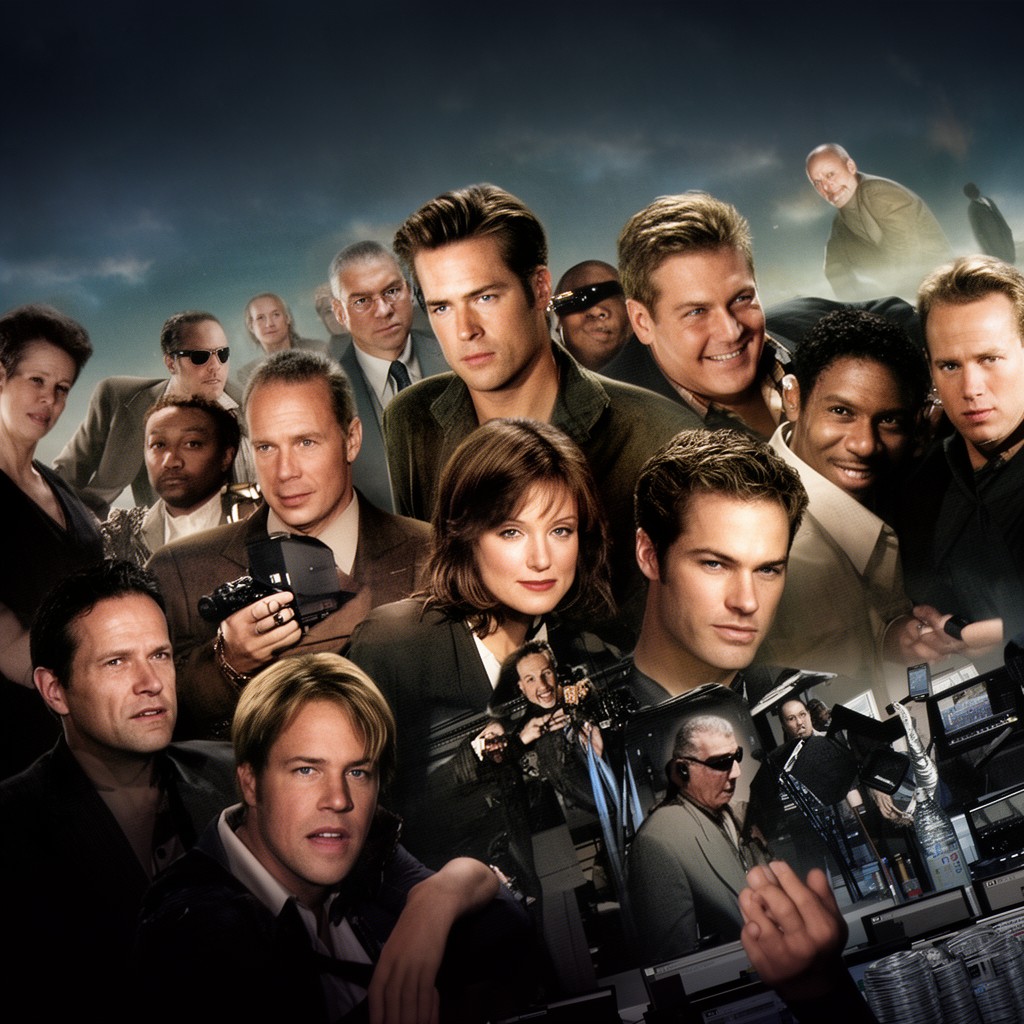 AI-generated illustration of Ocean's Twelve