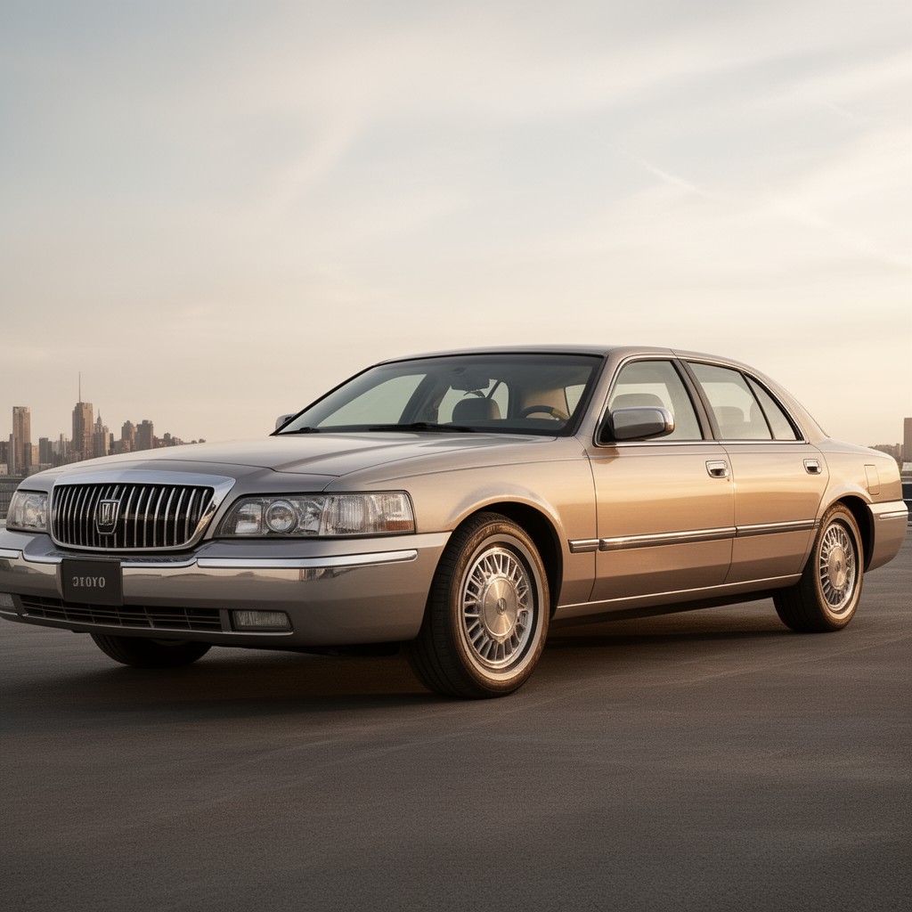 AI-generated illustration of Mercury Grand Marquis