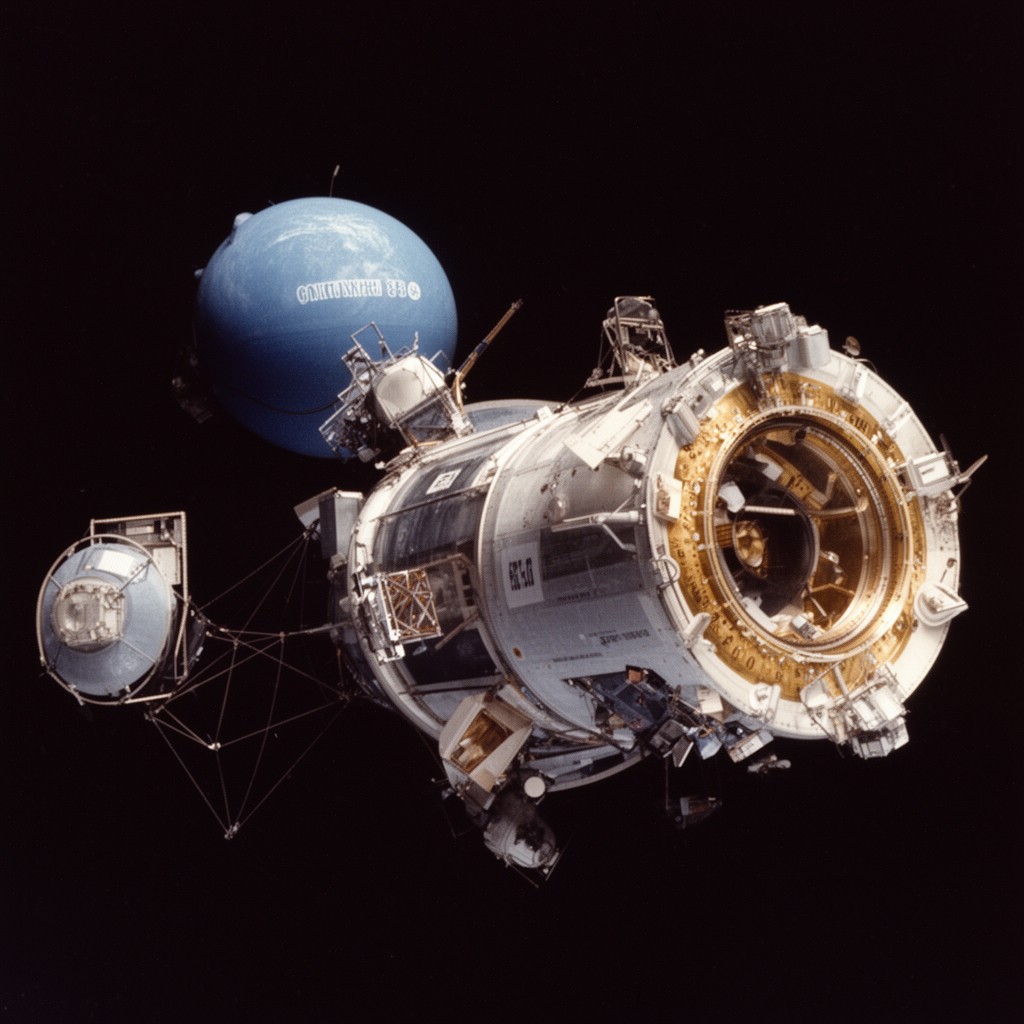 AI-generated illustration of Gemini 8