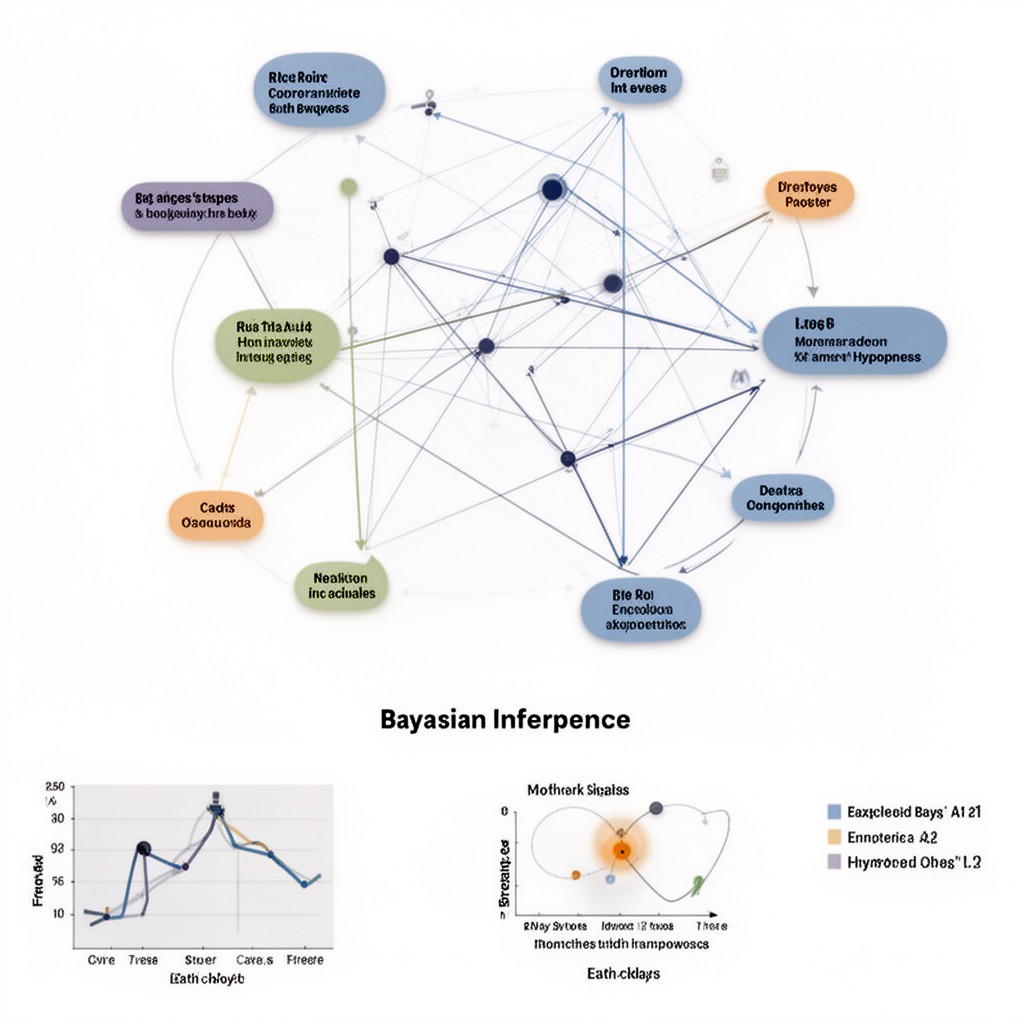 AI-generated illustration of Bayesian inference