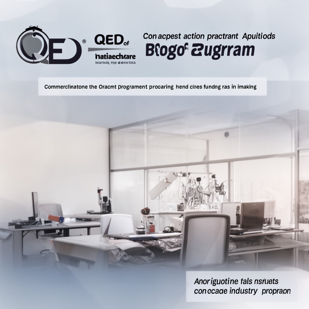 AI-generated illustration of QED Proof-of-Concept Program