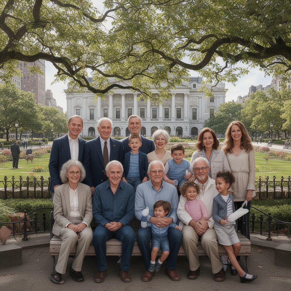 AI-generated illustration of Heckscher family