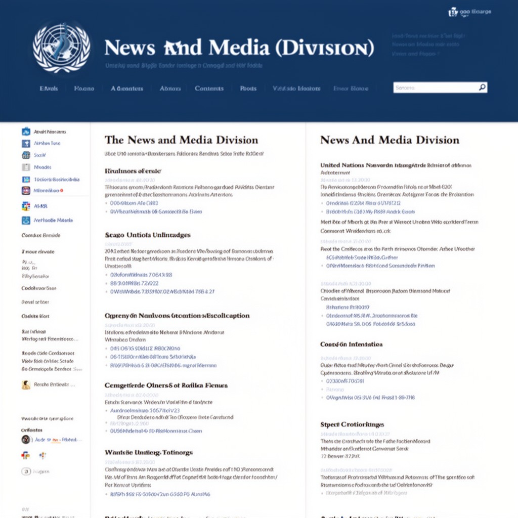 AI-generated illustration of News and Media Division