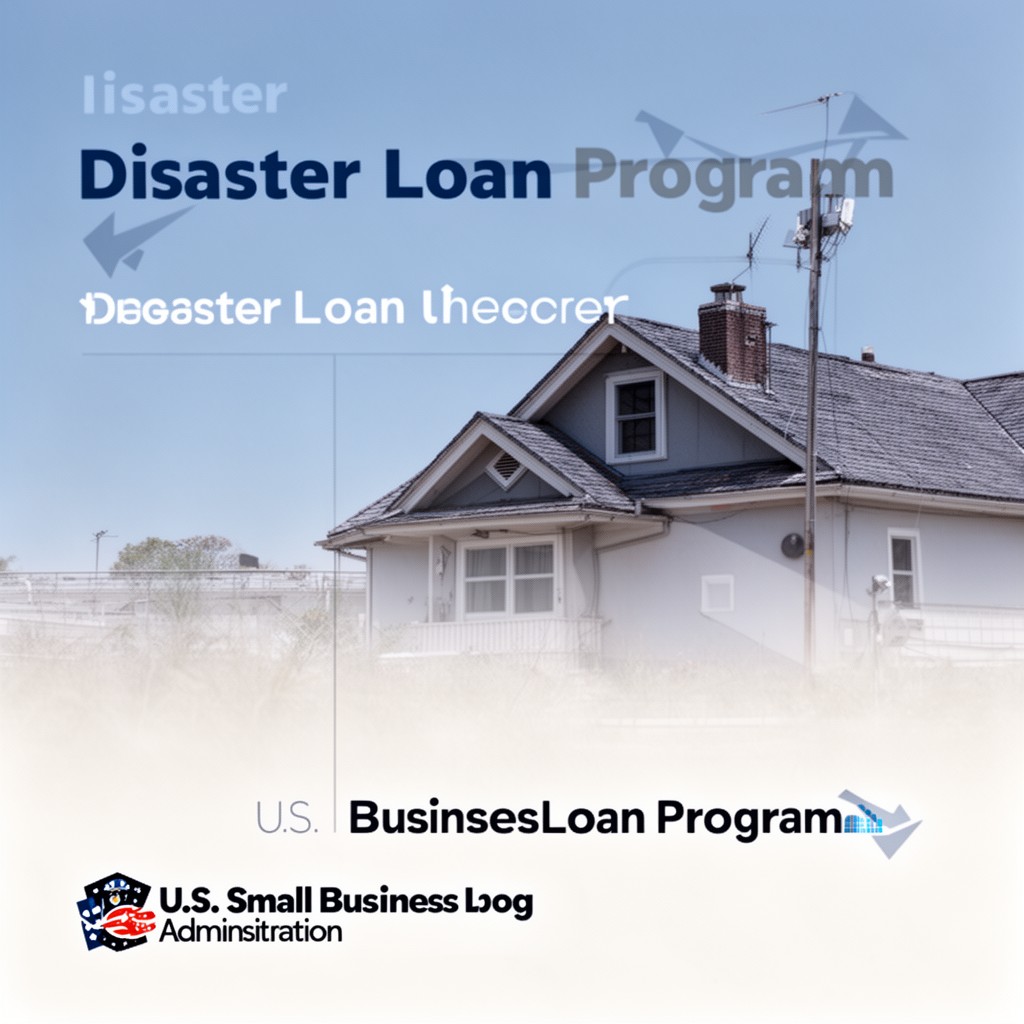 AI-generated illustration of Disaster Loan Program