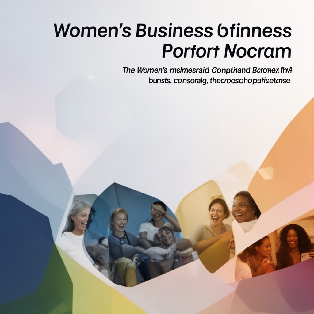 AI-generated illustration of Women’s Business Center Program