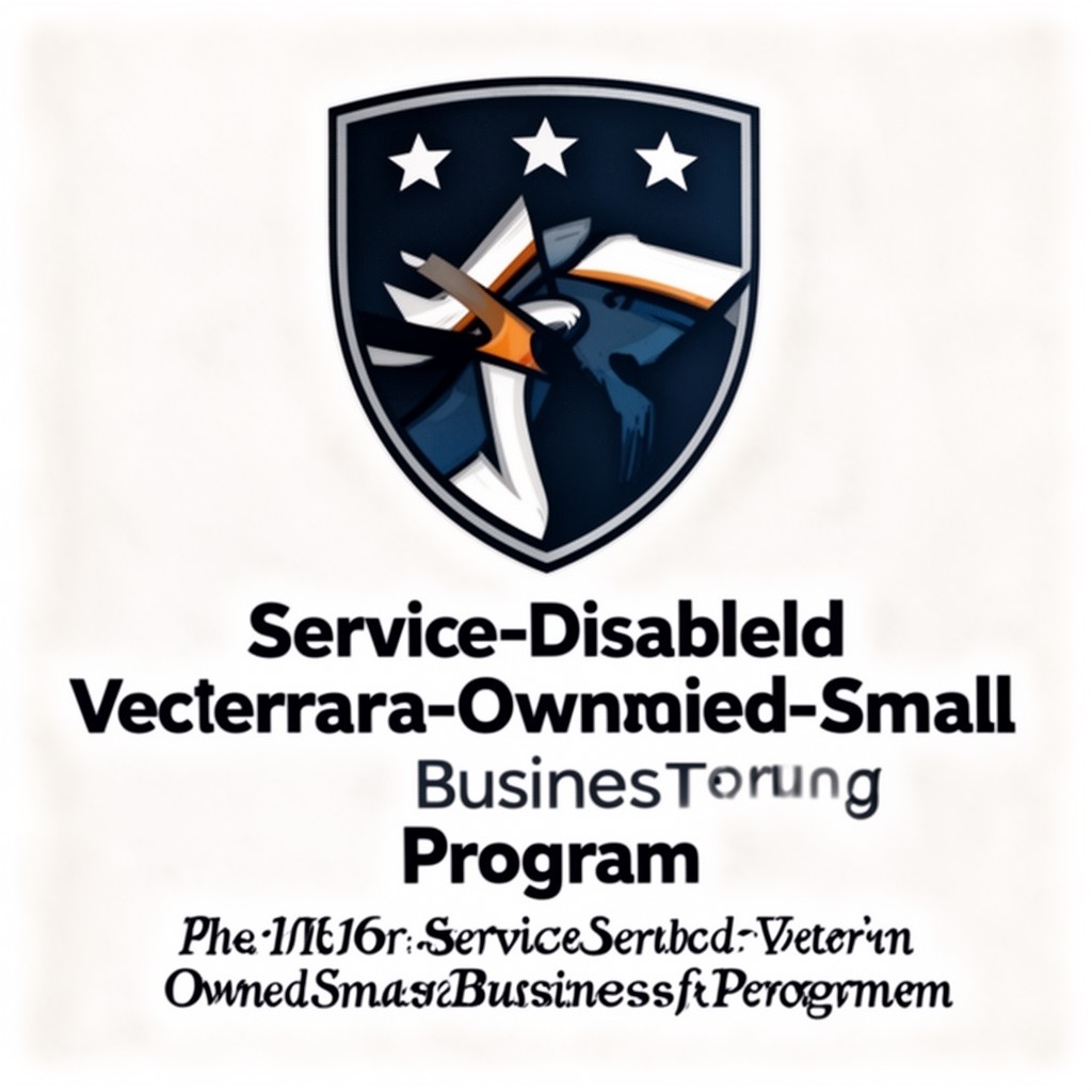 AI-generated illustration of Service-Disabled Veteran-Owned Small Business Program
