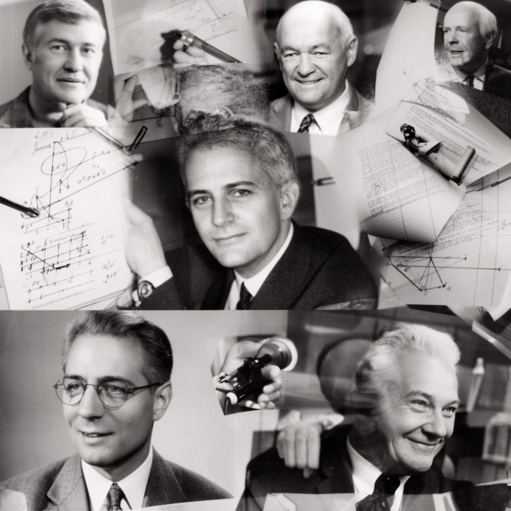 AI-generated illustration of James Kirkwood (multiple individuals)
