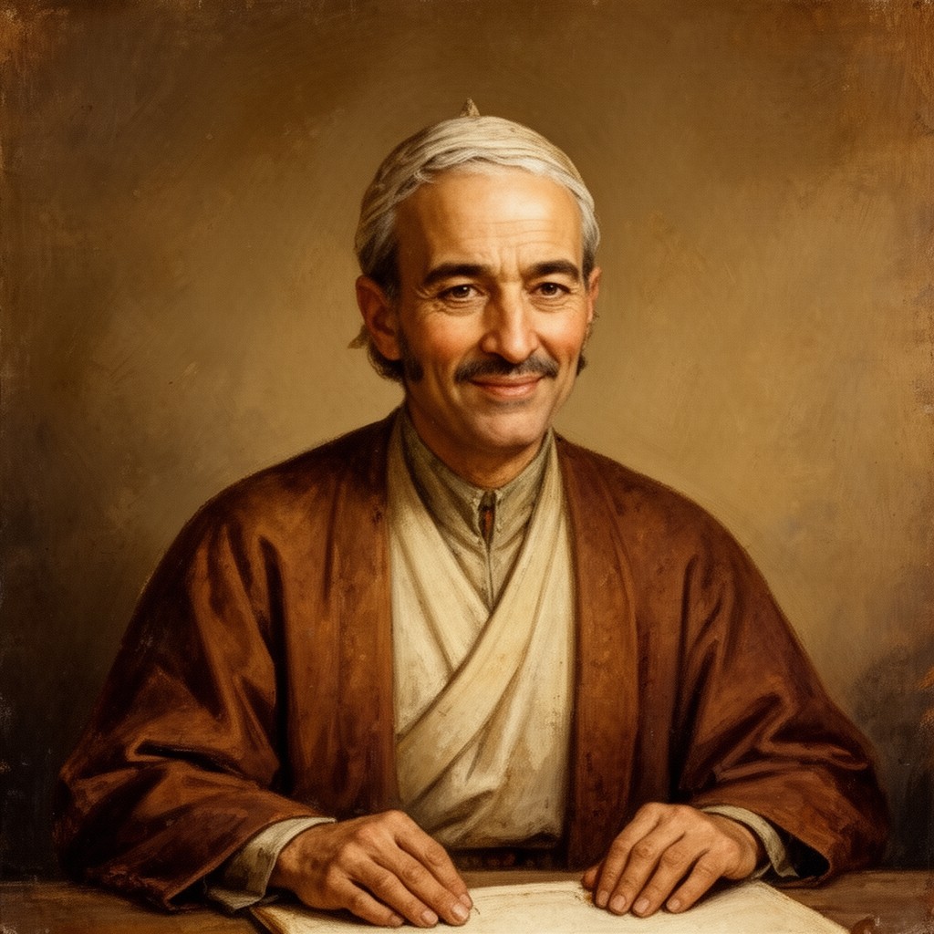 AI-generated illustration of Ibn Muqla