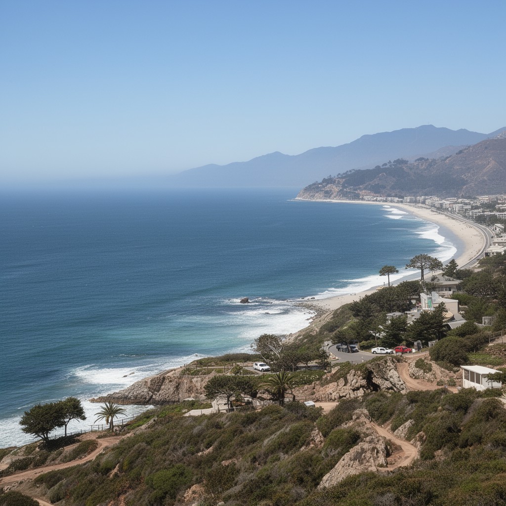 AI-generated illustration of California Coastal Commission