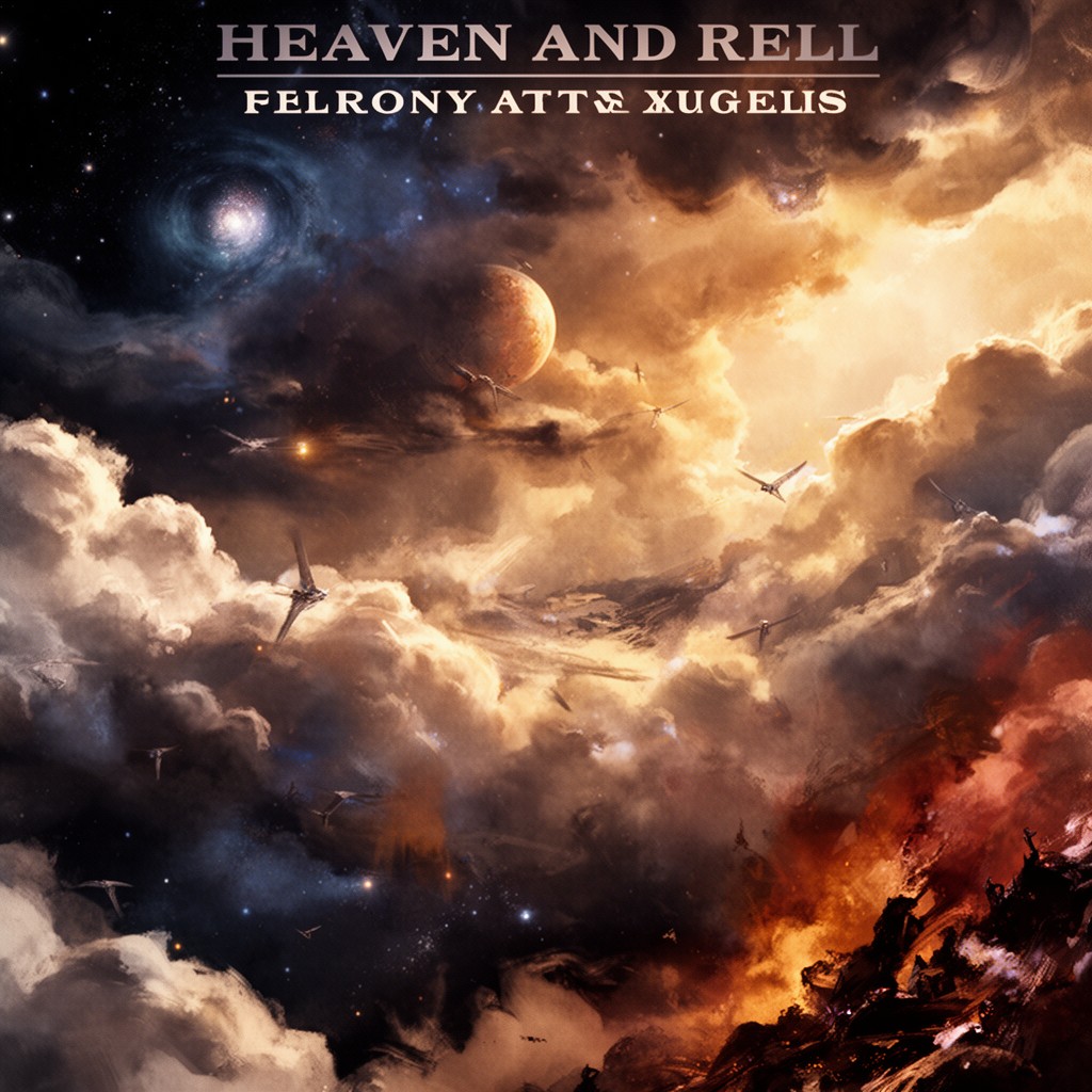AI-generated illustration of Heaven and Hell (Vangelis)