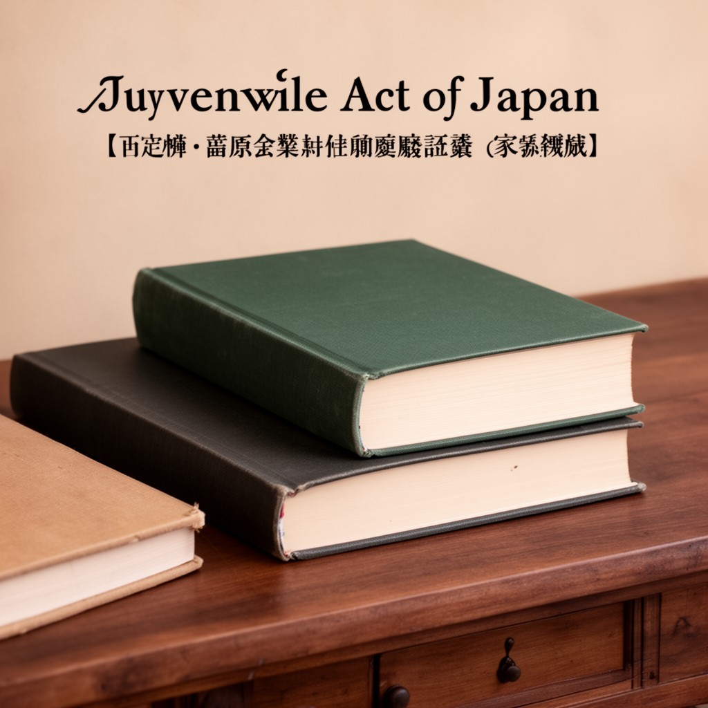 AI-generated illustration of Juvenile Act of Japan