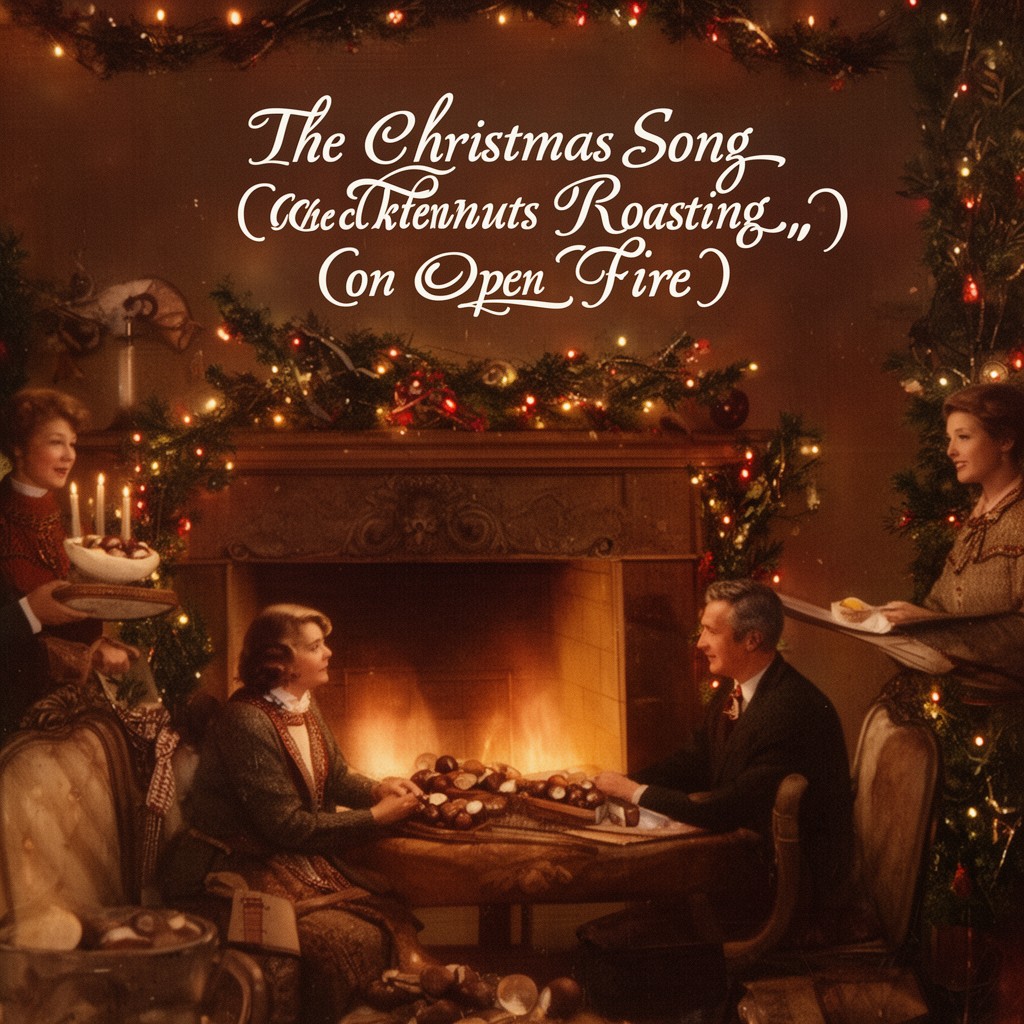 AI-generated illustration of The Christmas Song (Chestnuts Roasting on an Open Fire)