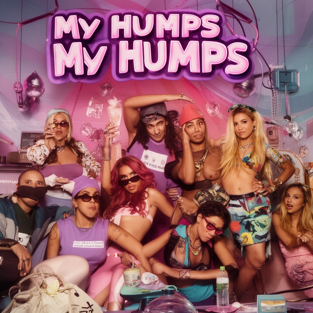 AI-generated illustration of My Humps