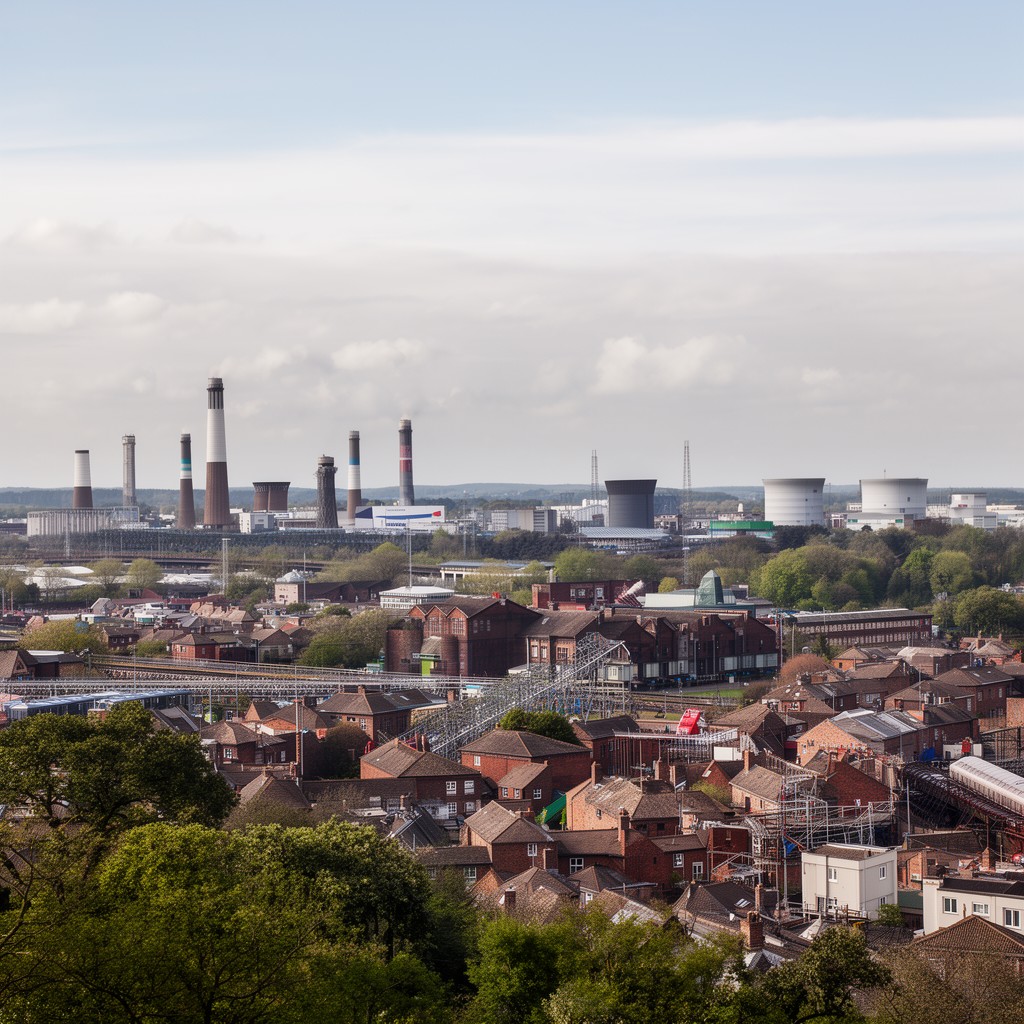 AI-generated illustration of Didcot
