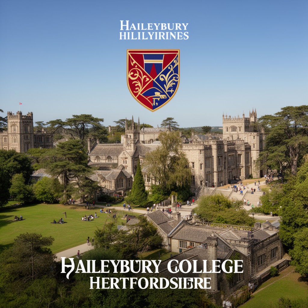 AI-generated illustration of Haileybury College