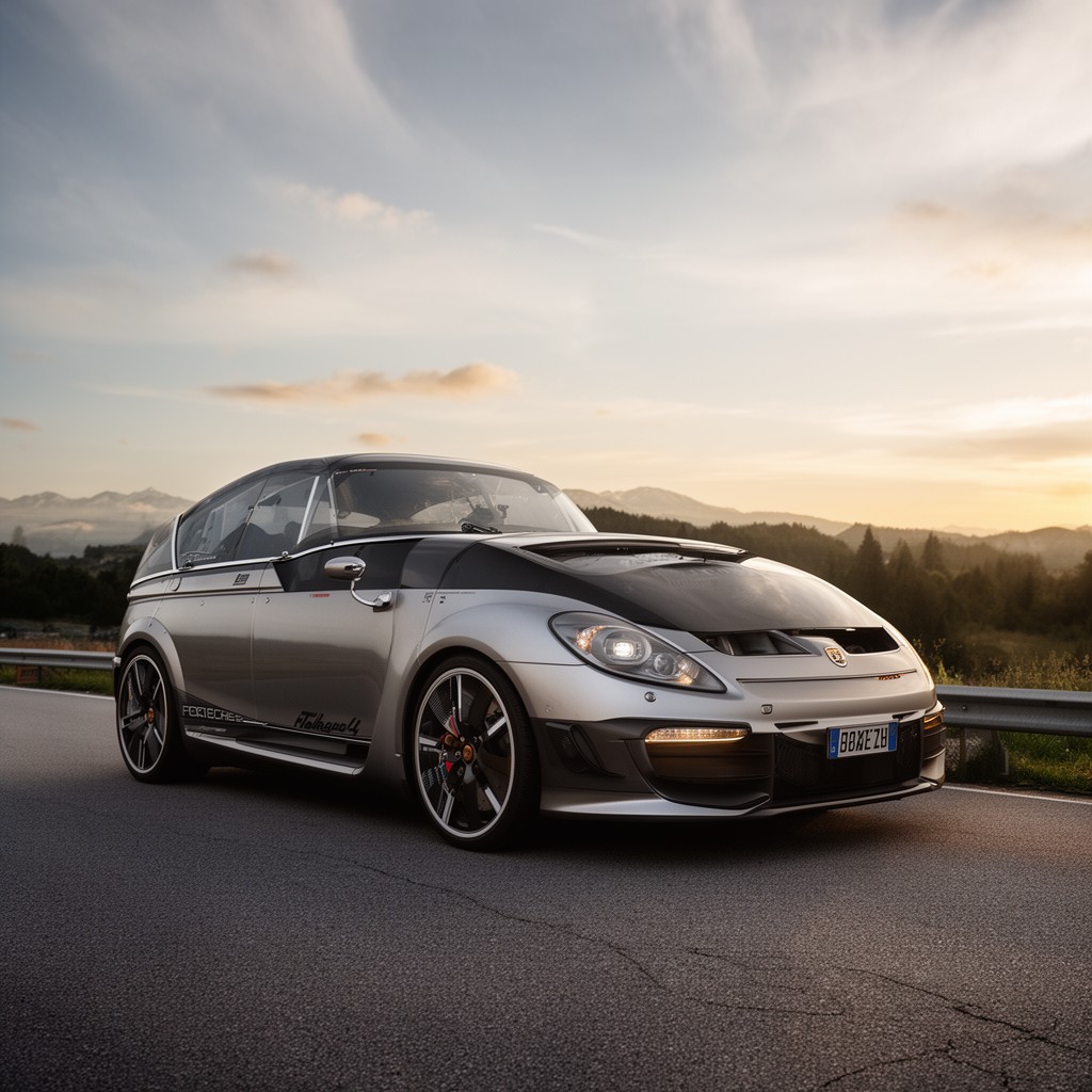 AI-generated illustration of Porsche