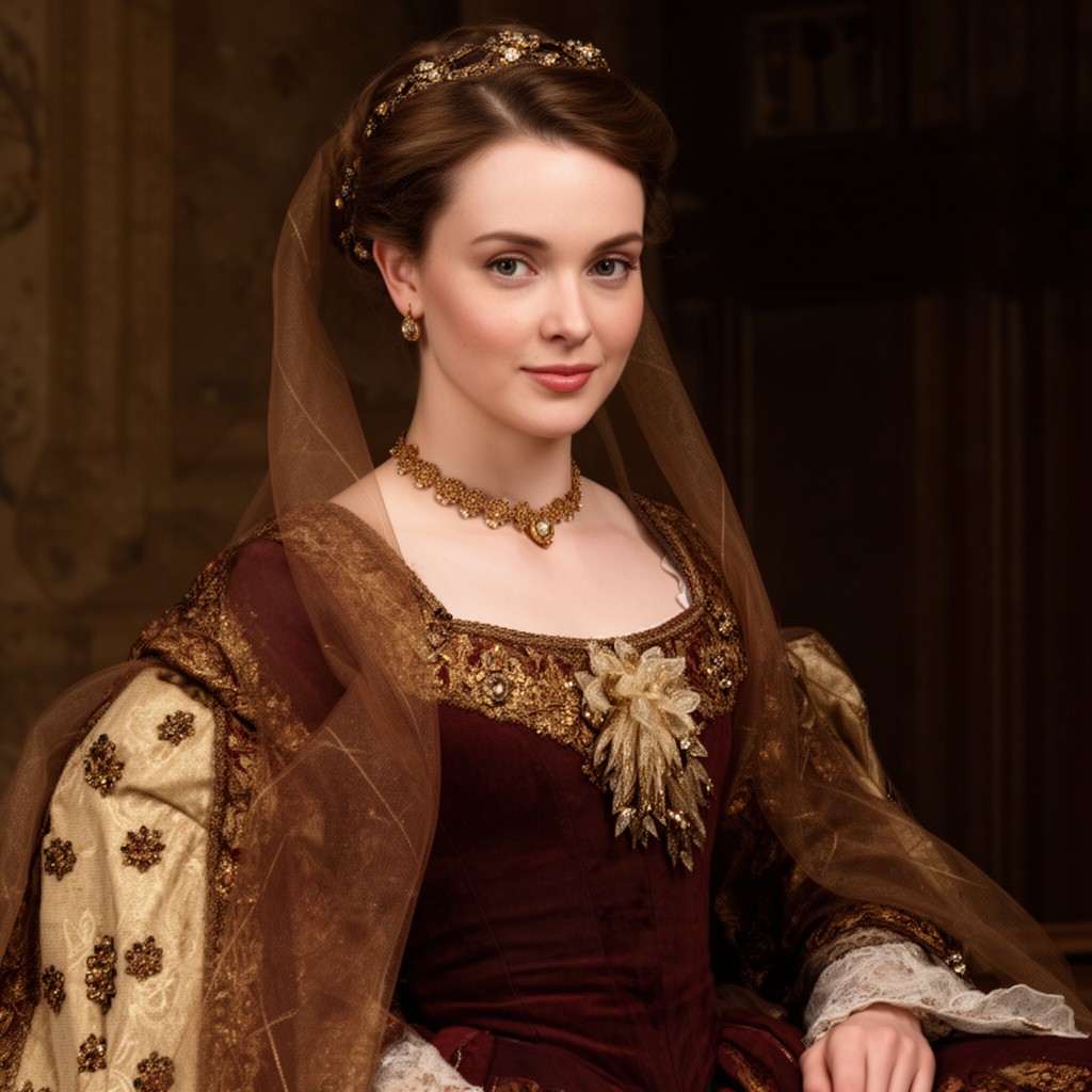 AI-generated illustration of Jane Seymour