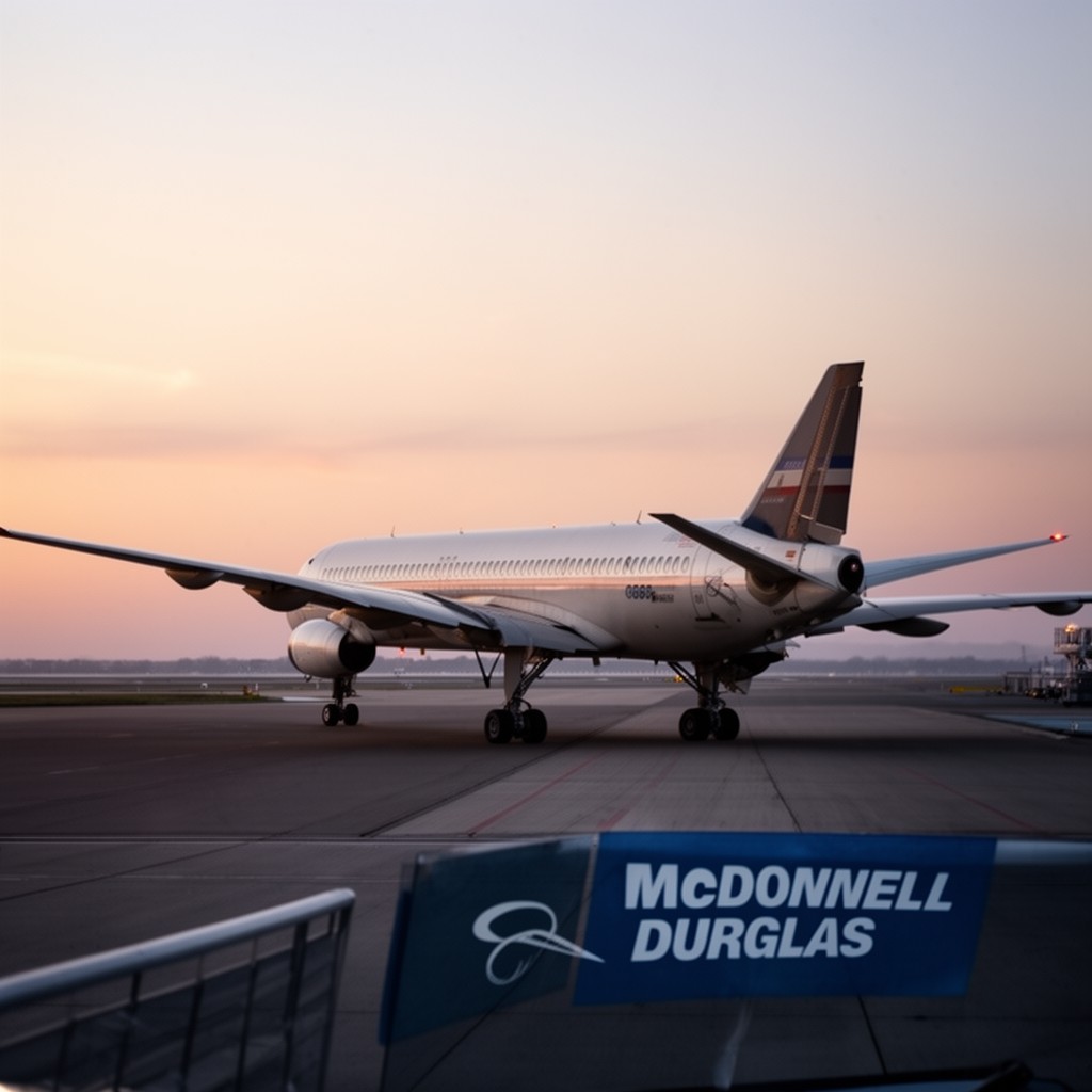 AI-generated illustration of McDonnell Douglas