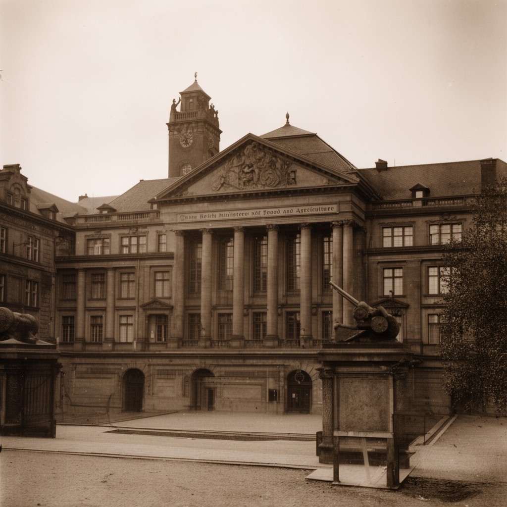 AI-generated illustration of Reich Ministry of Food and Agriculture