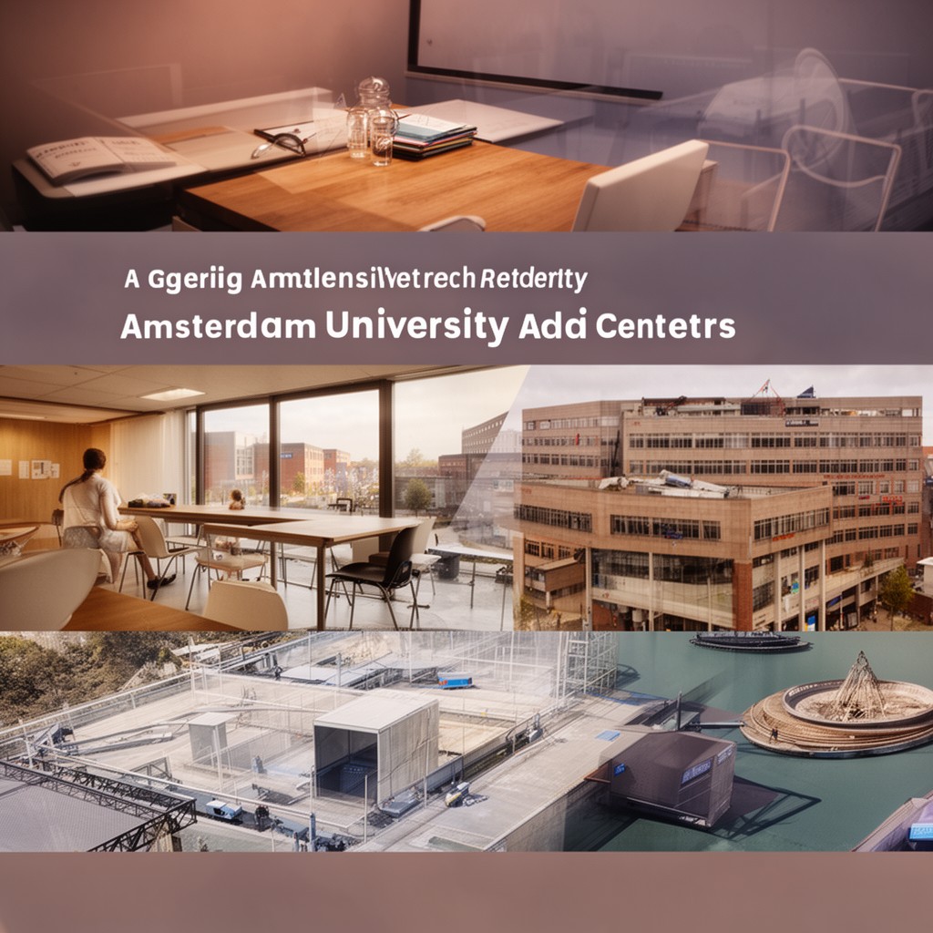 AI-generated illustration of Amsterdam University Medical Centers