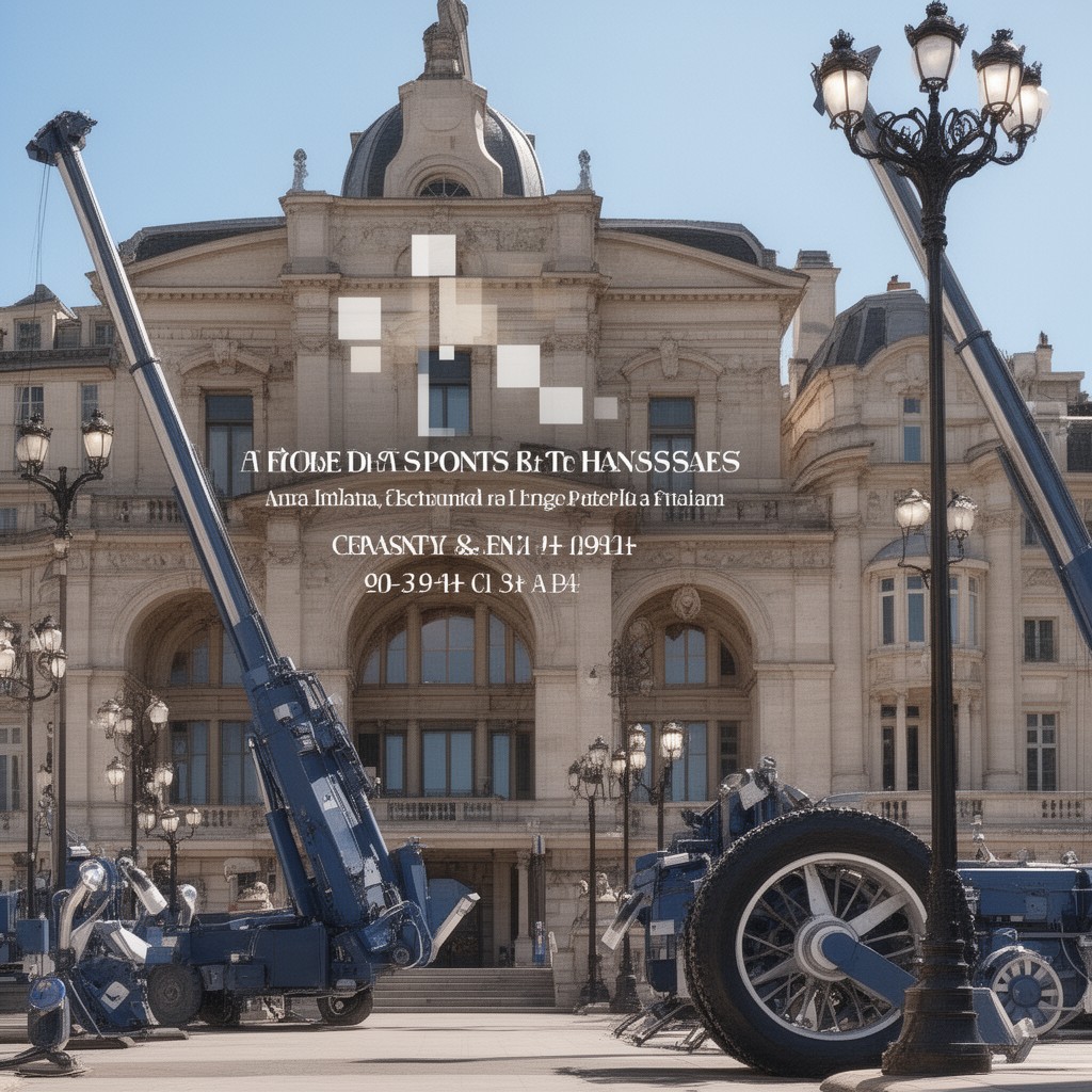 AI-generated illustration of École des Ponts et Chaussées