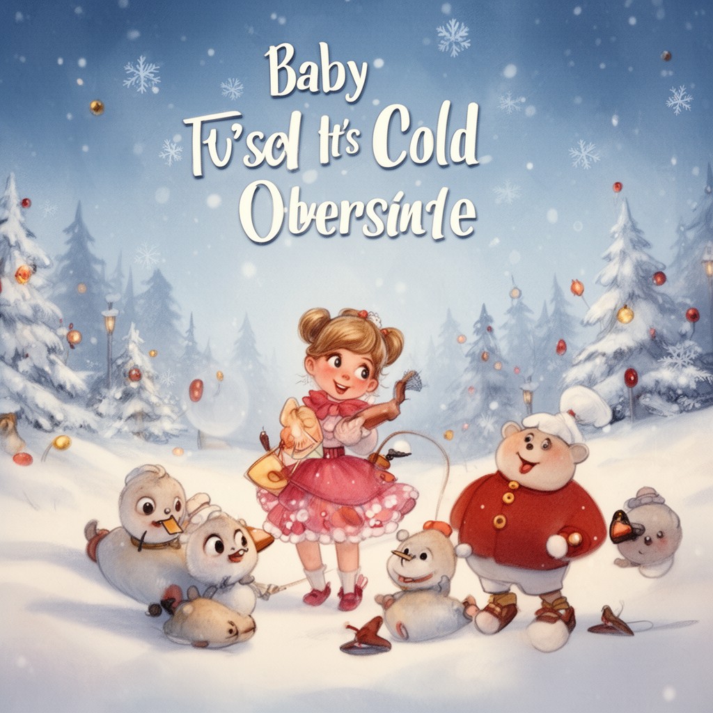 AI-generated illustration of Baby, It’s Cold Outside