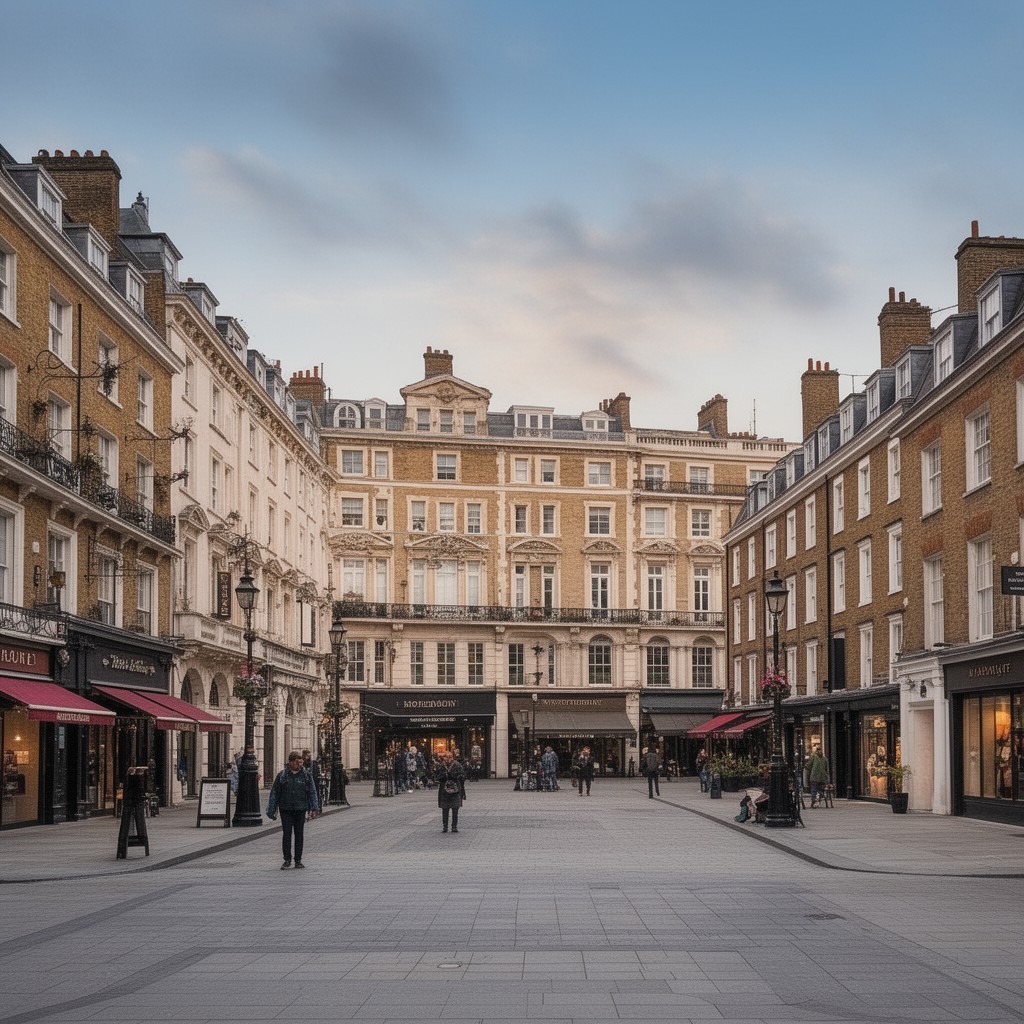 AI-generated illustration of Marylebone