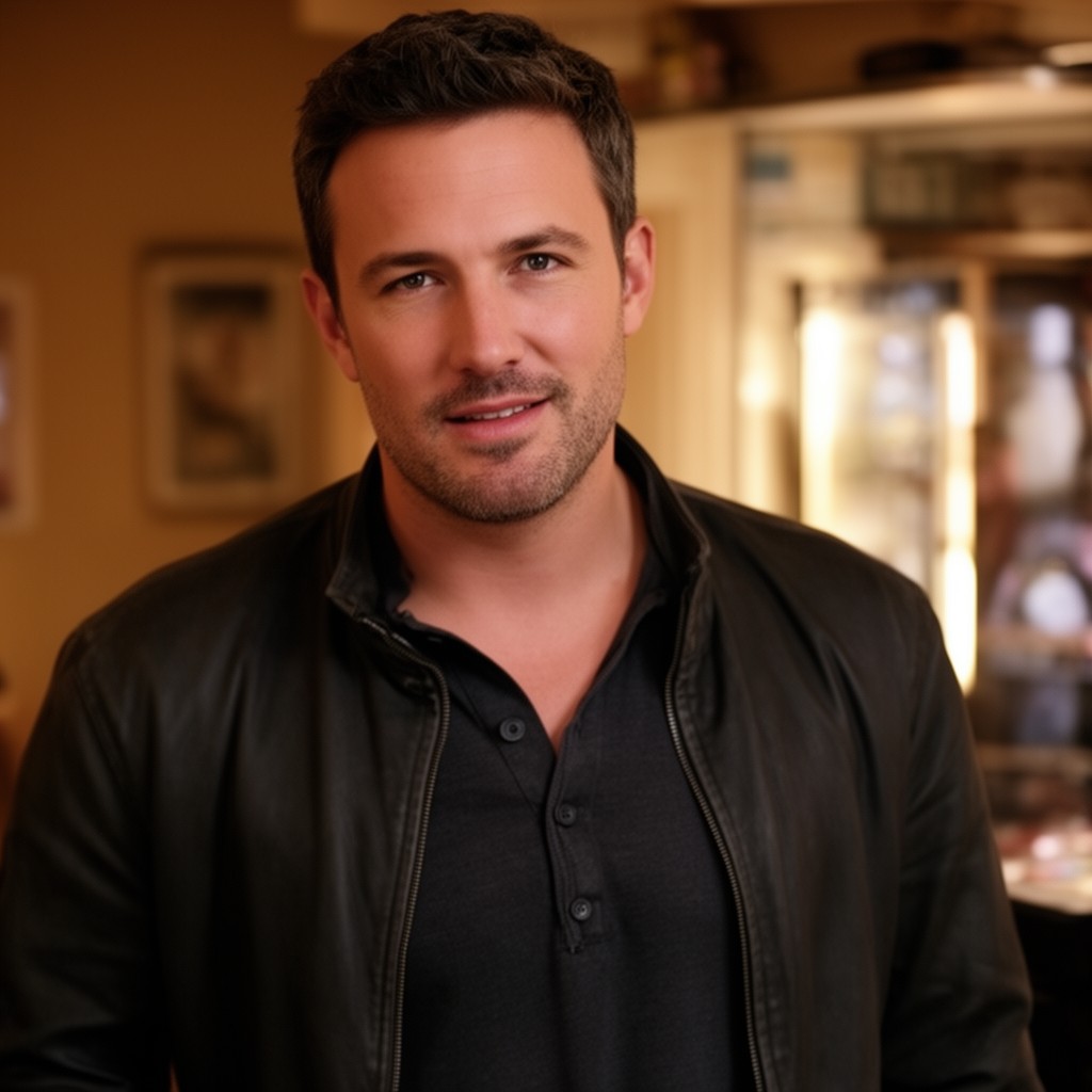 AI-generated illustration of Ben Affleck