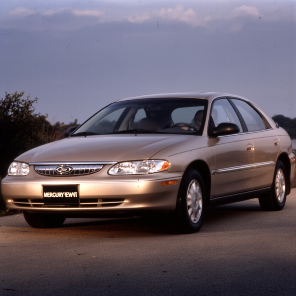 AI-generated illustration of Mercury Sable