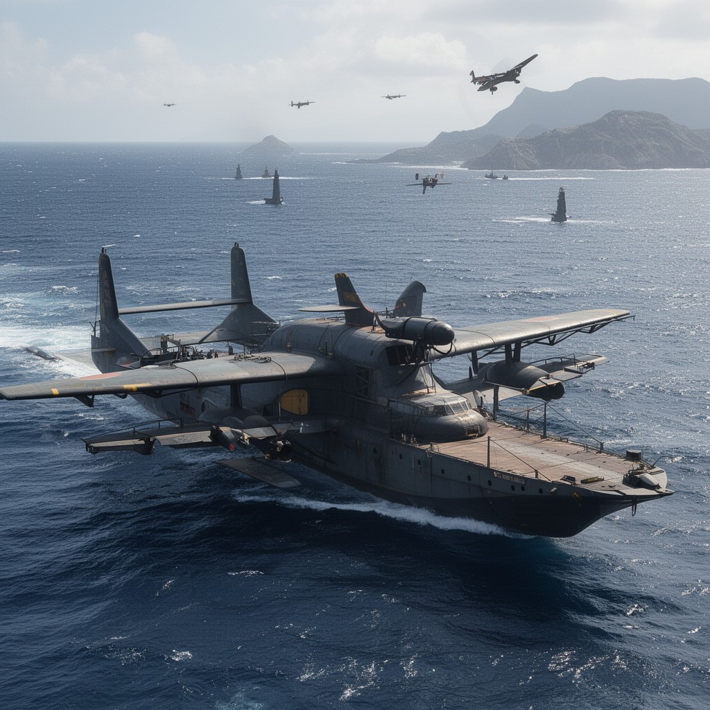 AI-generated illustration of Eleventh Air Fleet