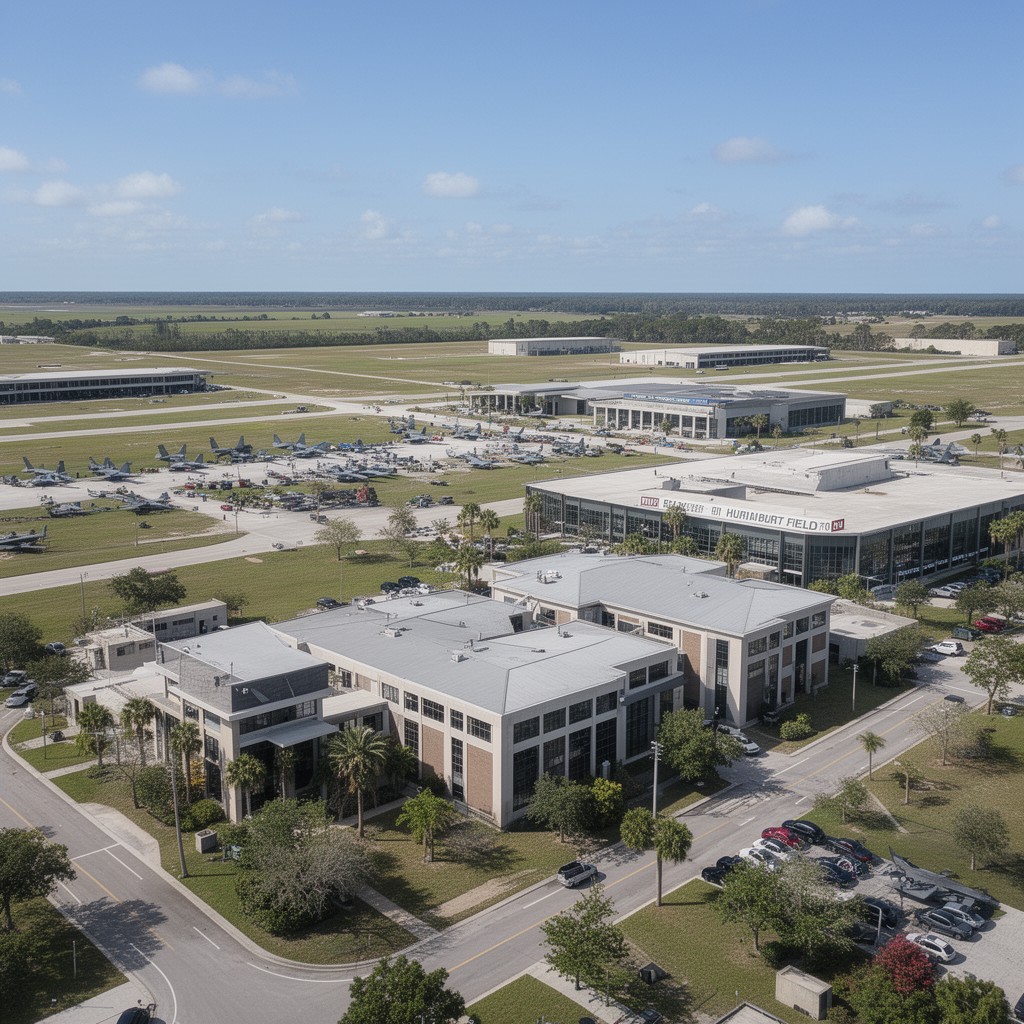 AI-generated illustration of Hurlburt Field