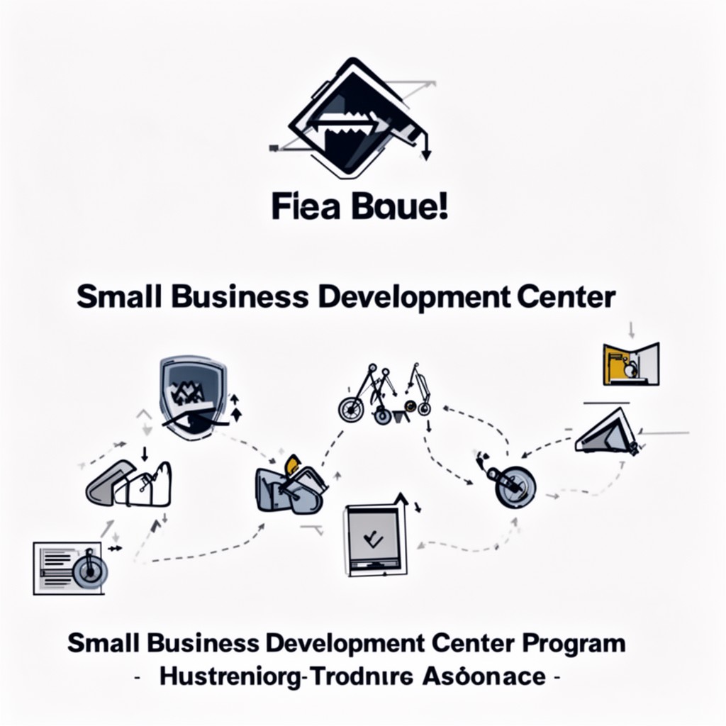 AI-generated illustration of Small Business Development Center Program