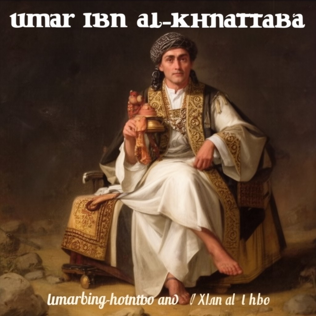 AI-generated illustration of Umar ibn al-Khattab
