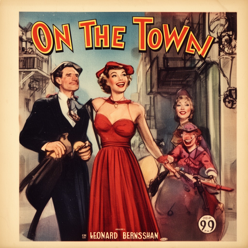 AI-generated illustration of On the Town