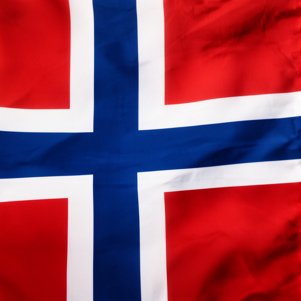AI-generated illustration of Norwegian flag