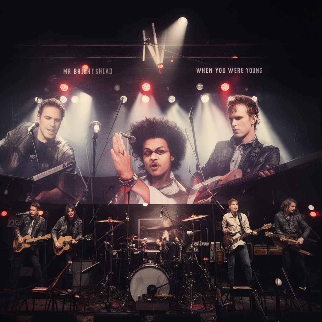 AI-generated illustration of The Killers