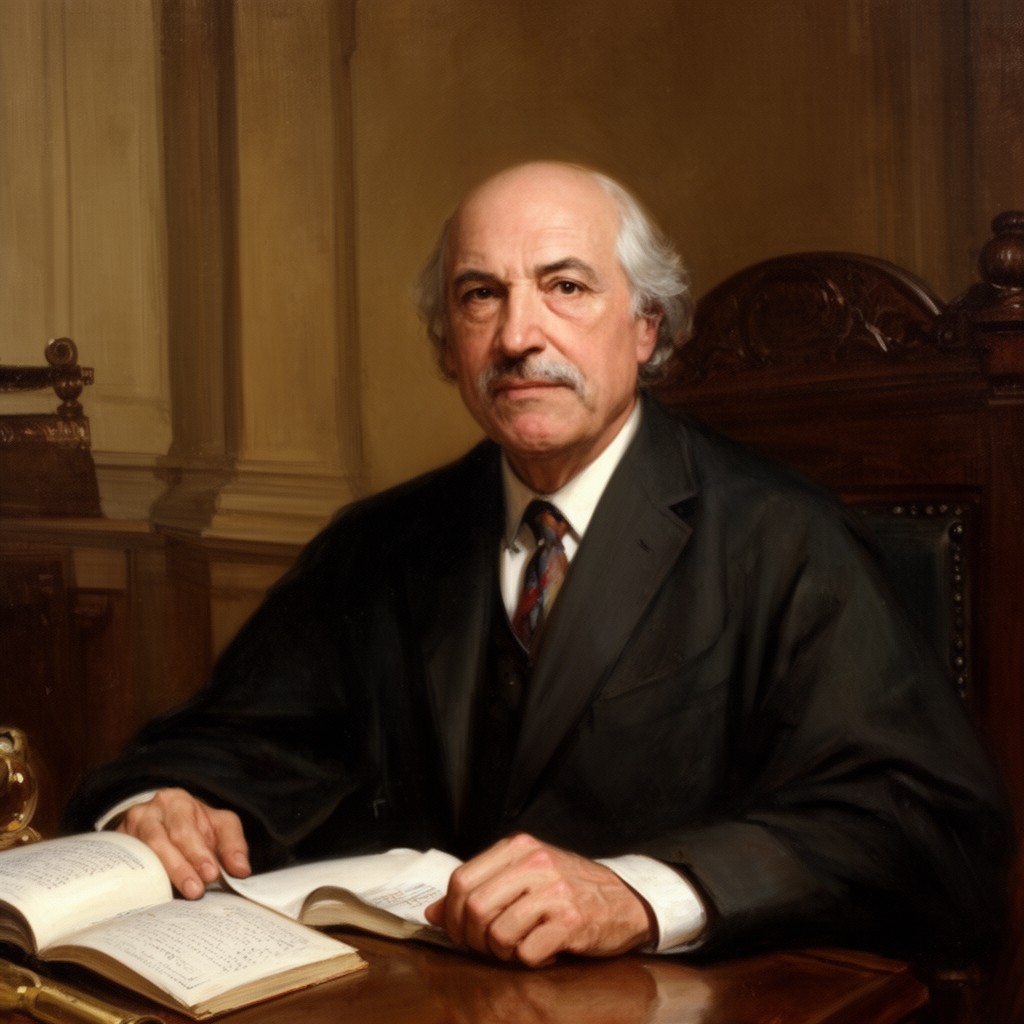 AI-generated illustration of Henry Billings Brown