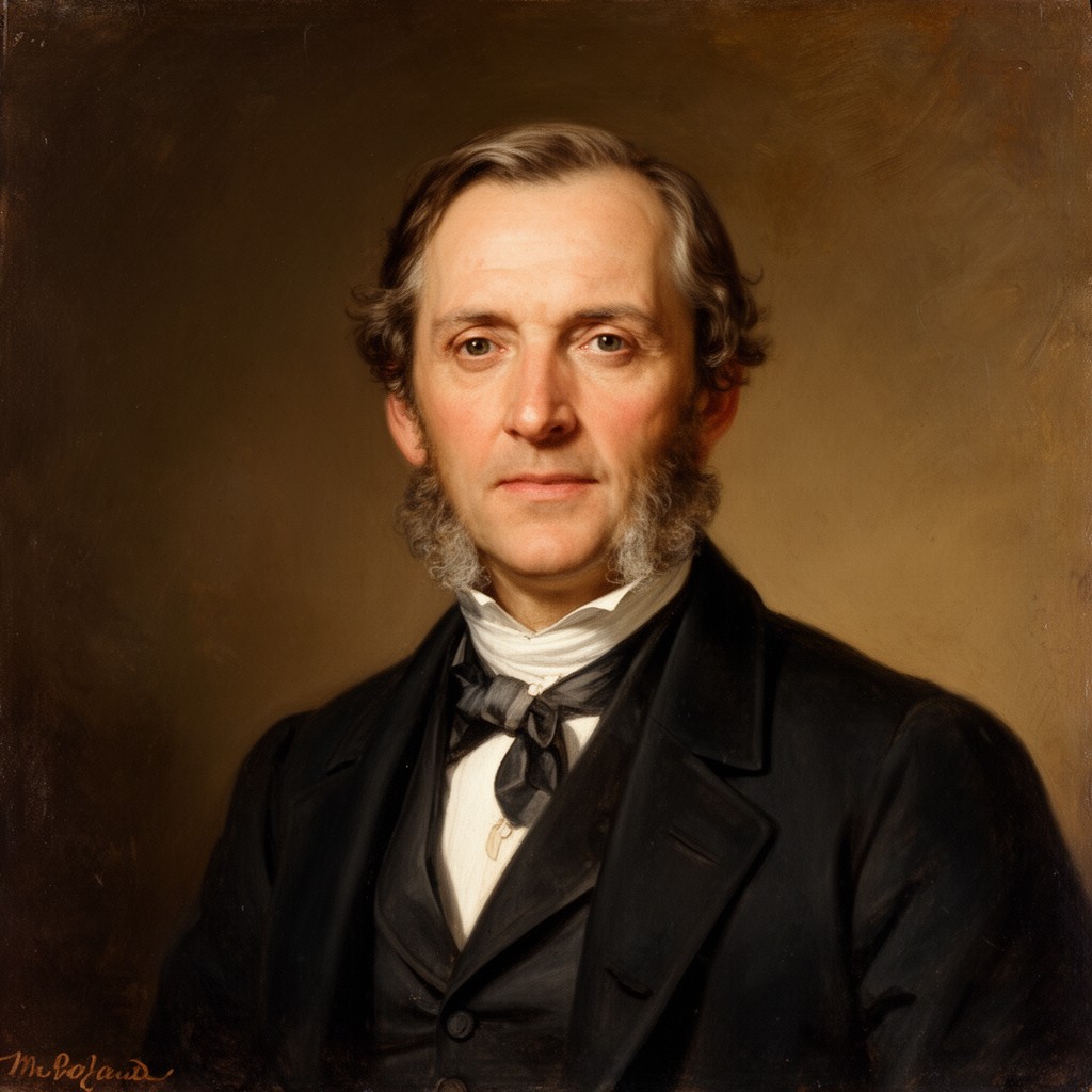 AI-generated illustration of James McCulloch
