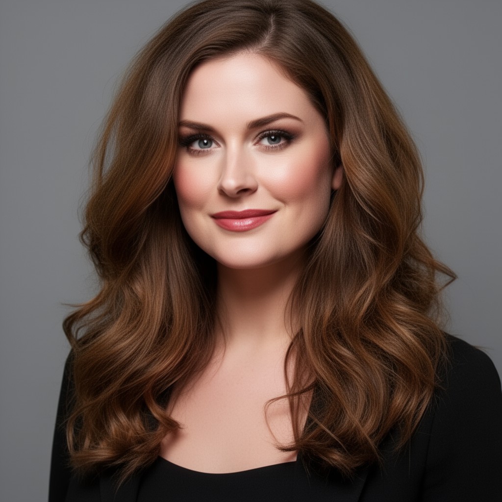 AI-generated illustration of Jessica Barth