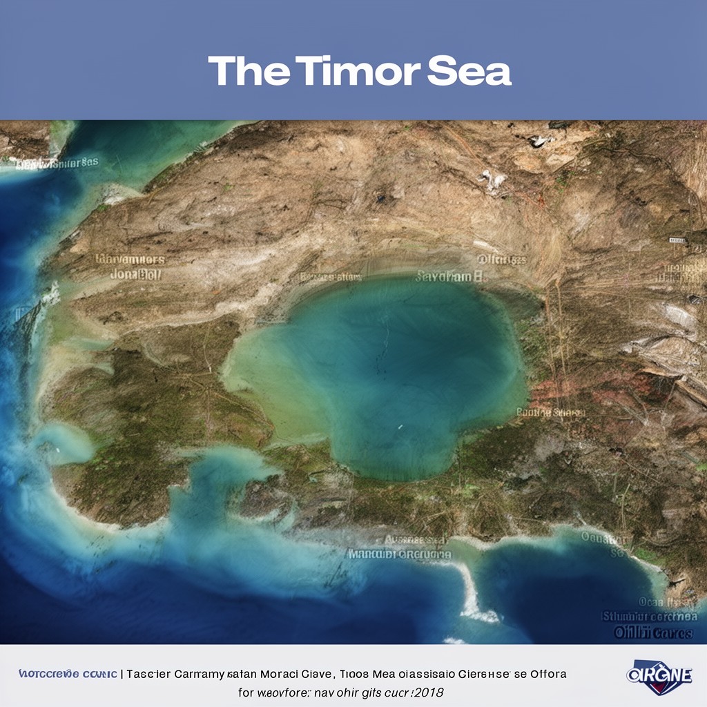 AI-generated illustration of Timor Sea
